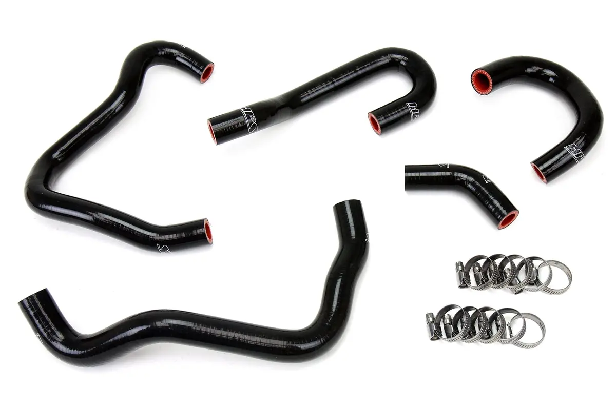 Hps Performance High Temp Reinforced Silicone Heater Coolant Hose Kit, Black, 57-1414-Blk 1