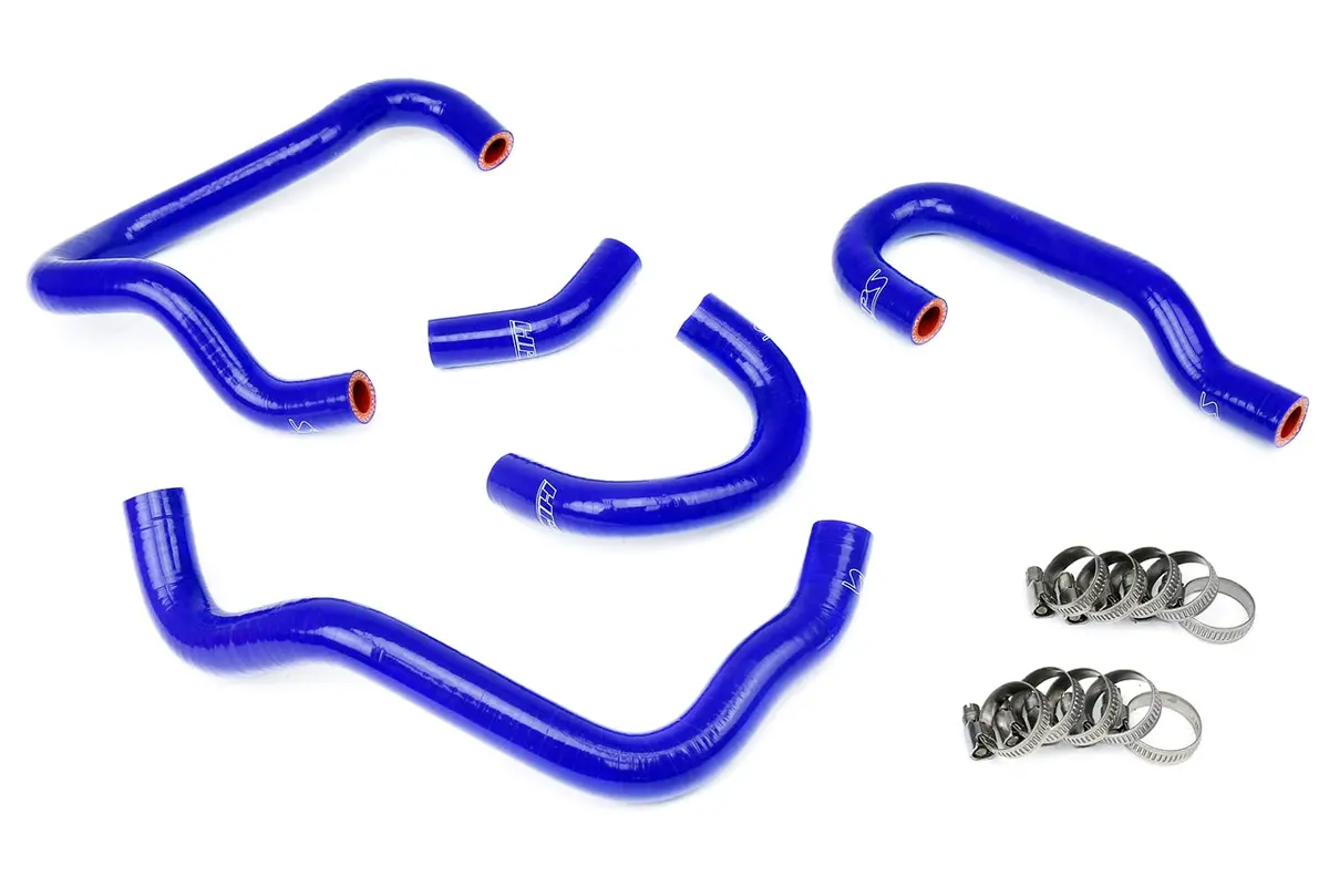 Hps Performance High Temp Reinforced Silicone Heater Coolant Hose Kit, Blue, 57-1415-Blue 1