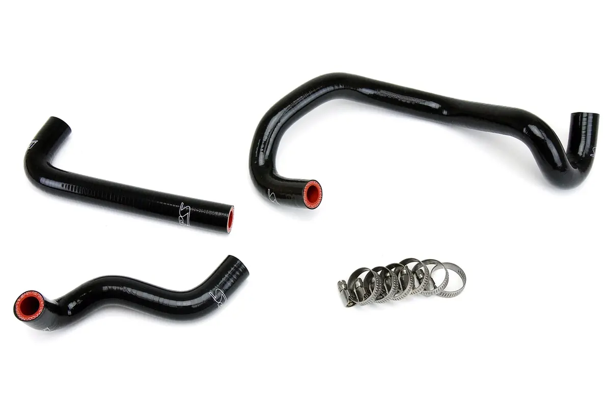 Hps Performance High Temp Reinforced Silicone Heater Coolant Hose Kit, Black, 57-1421-Blk 1