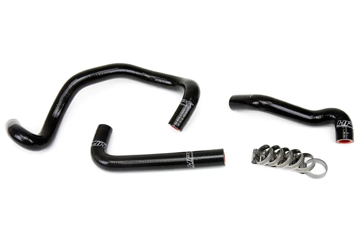 Hps Performance High Temp Reinforced Silicone Heater Coolant Hose Kit, Black, 57-1422-Blk 1