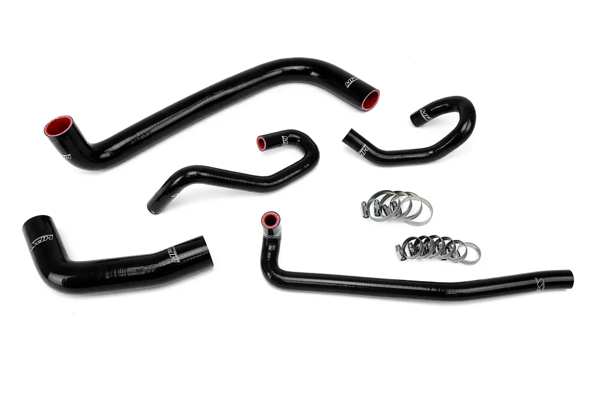 Hps Performance High Temp Reinforced Silicone Radiator And Heater Coolant Hose Kit, Black, 57-1425-Blk 1