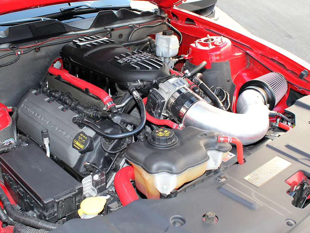 Hps Performance High Temp Reinforced Silicone Radiator And Heater Coolant Hose Kit, Red, 57-1429-Red 2