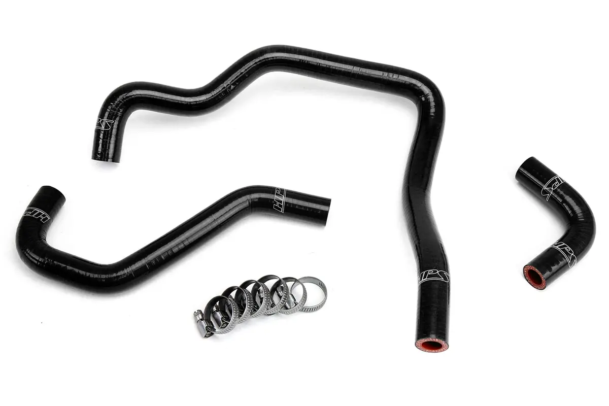 Hps Performance High Temp Reinforced Silicone Heater Coolant Hose Kit, Black, 57-1430-Blk 1