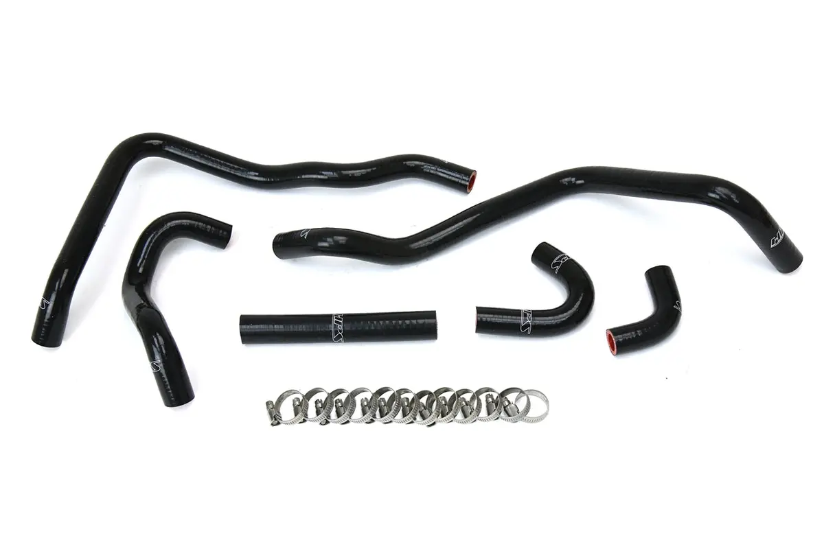 Hps Performance High Temp Reinforced Silicone Heater Coolant Hose Kit, Black, 57-1433-Blk 1