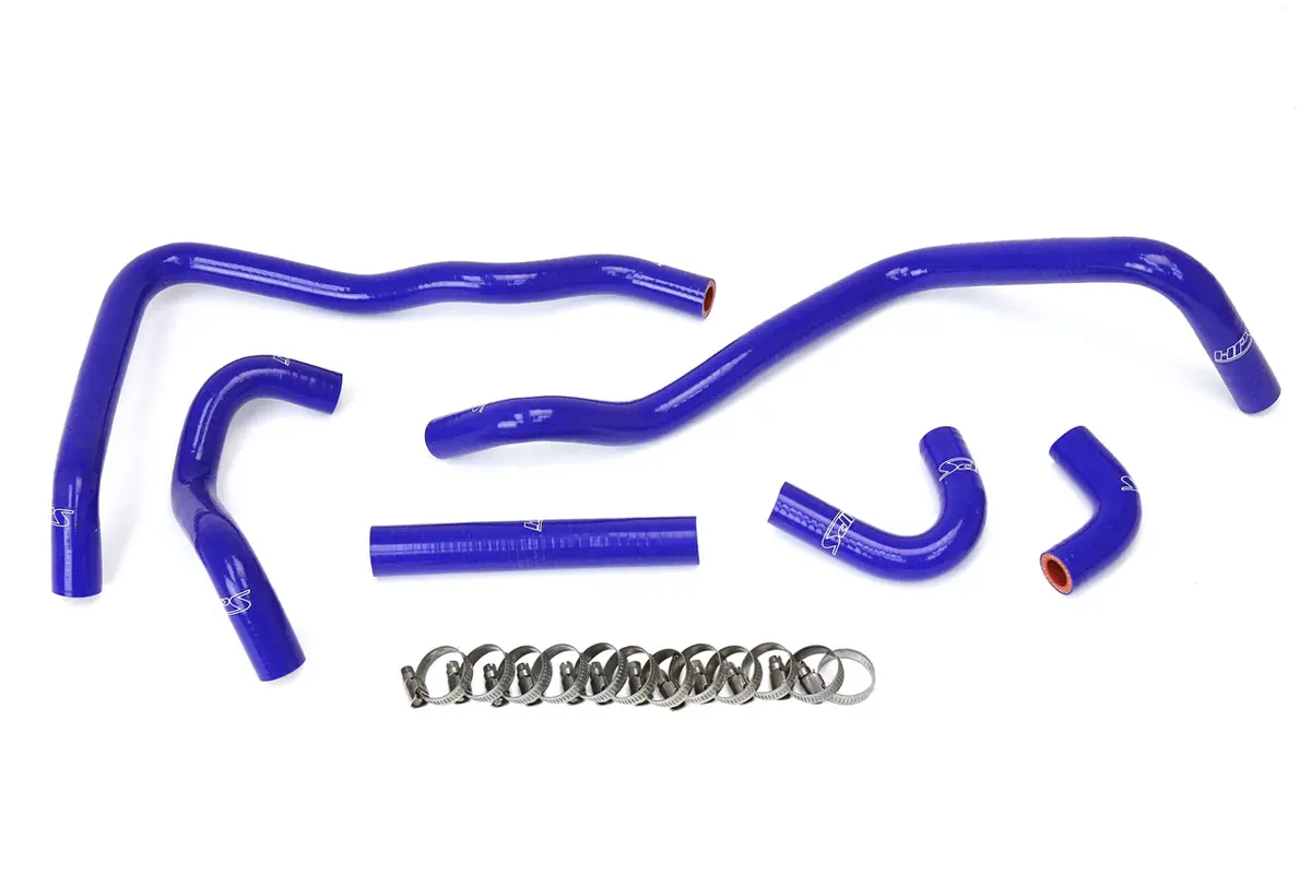 Hps Performance High Temp Reinforced Silicone Heater Coolant Hose Kit, Blue, 57-1433-Blue 1