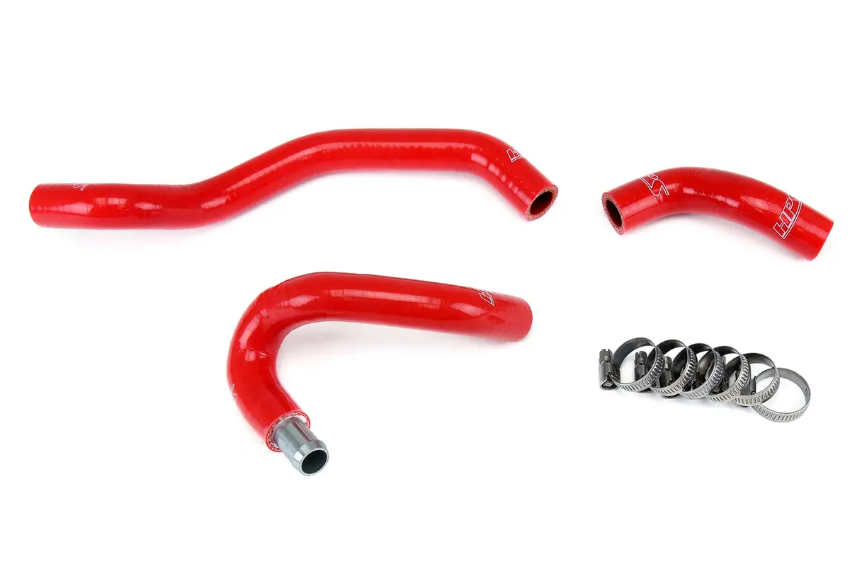 Hps Performance High Temp Reinforced Silicone Heater Coolant Hose Kit, Red, 57-1437-Red 1