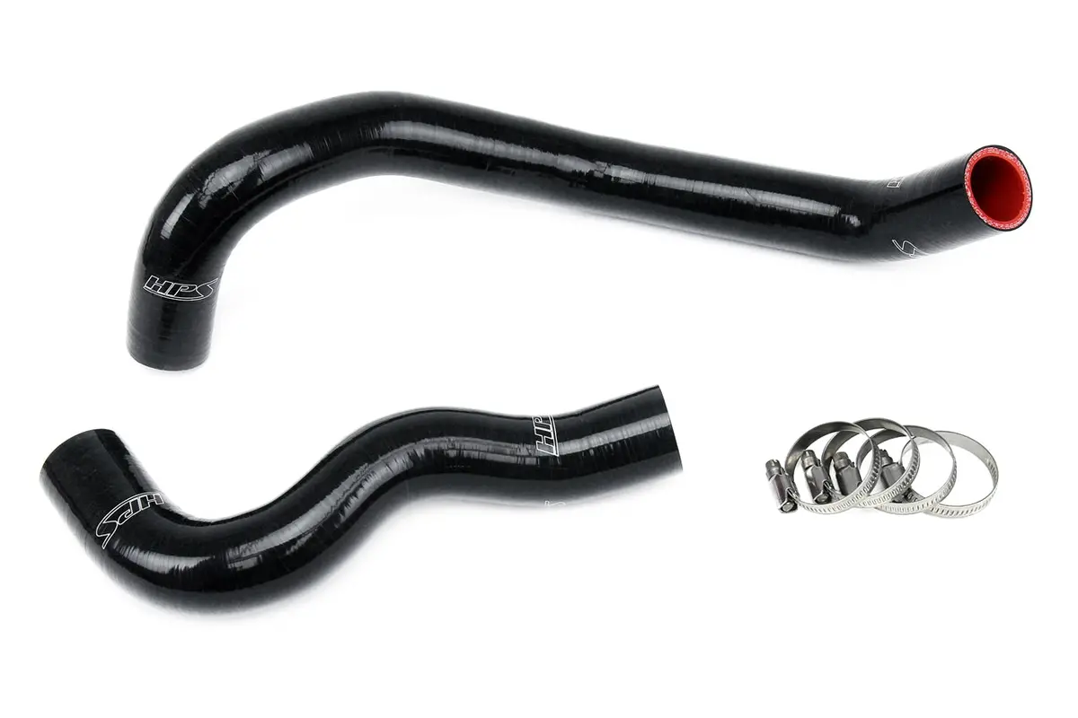 Hps Performance High Temp Reinforced Silicone Radiator Coolant Hose Kit, Black, 57-1438-Blk 1