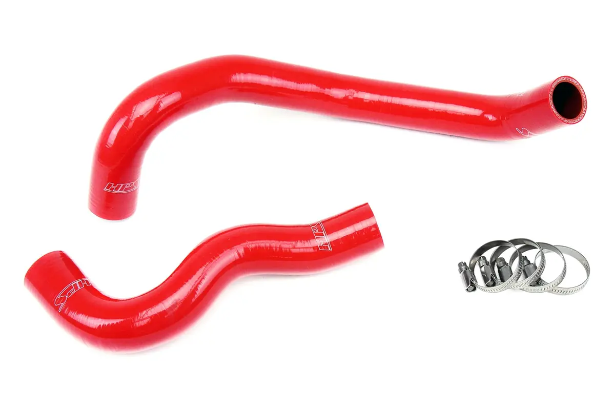 Hps Performance High Temp Reinforced Silicone Radiator Coolant Hose Kit, Red, 57-1438-Red 1