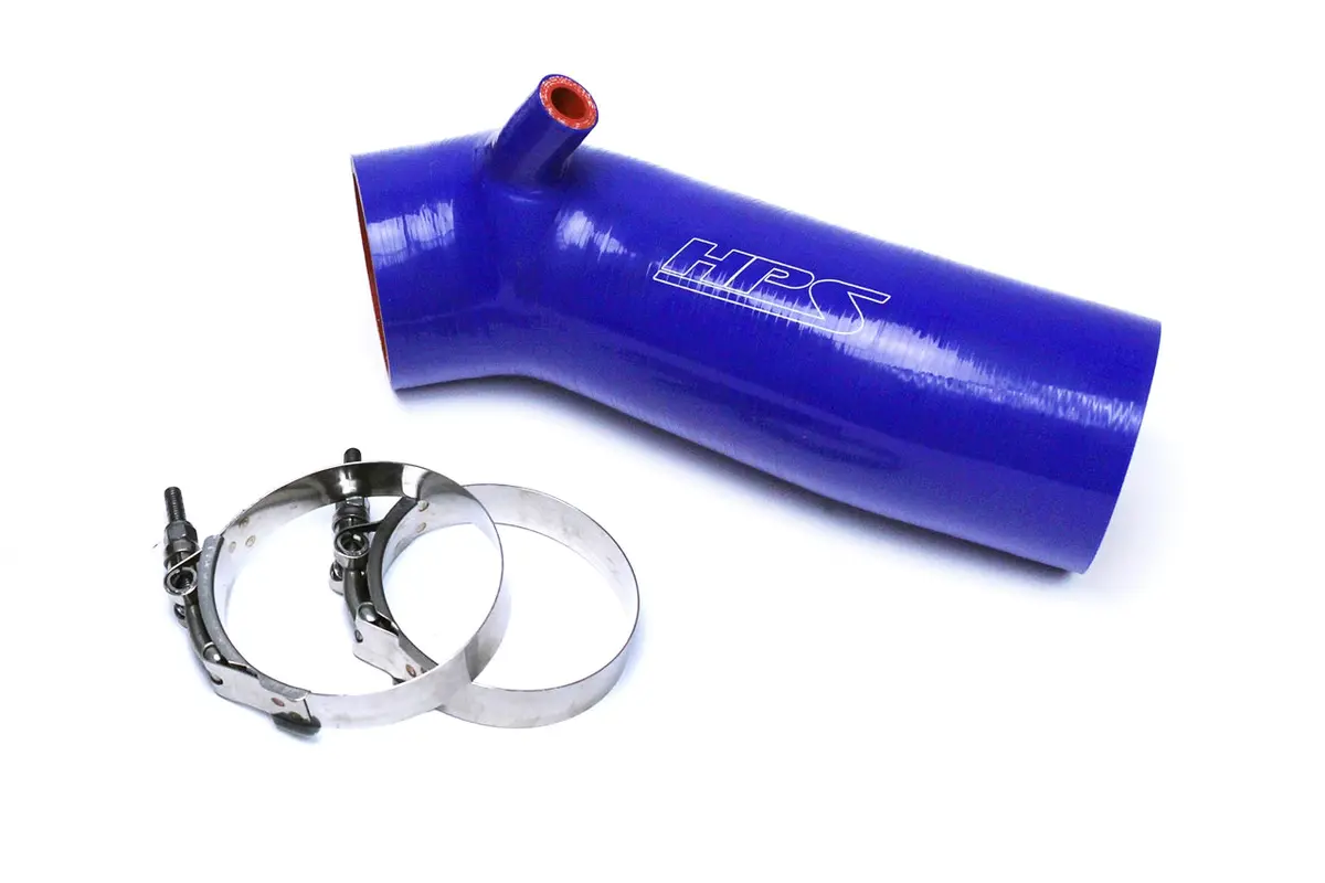 Hps Performance High Temp Reinforced Silicone Air Intake Hose Kit, Blue, 57-1445-Blue 1