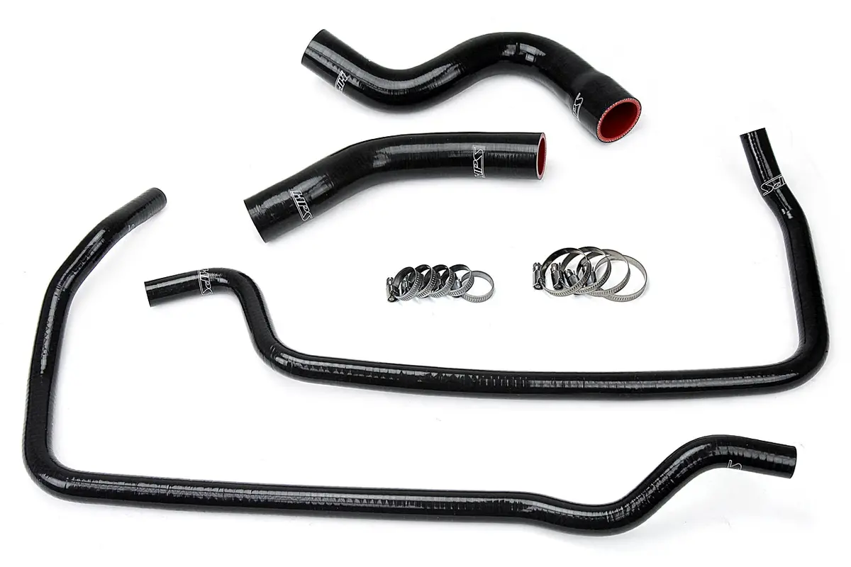 Hps Performance High Temp Reinforced Silicone Radiator And Heater Coolant Hose Kit, Black, 57-1449-Blk 1