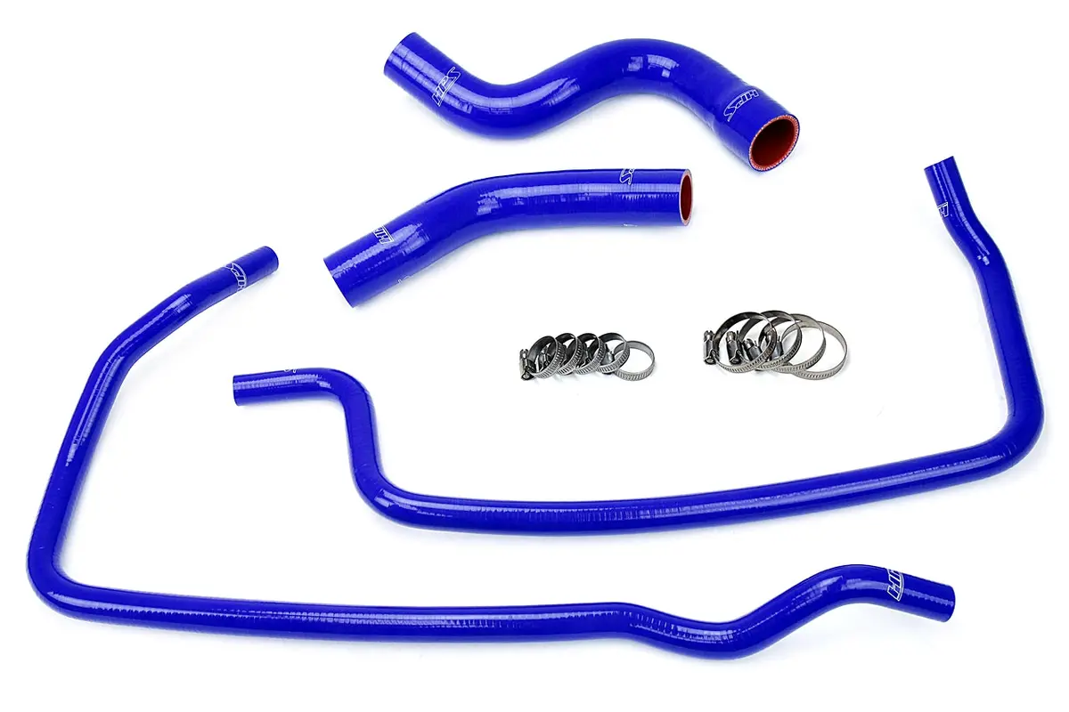 Hps Performance High Temp Reinforced Silicone Radiator And Heater Coolant Hose Kit, Blue, 57-1449-Blue 1