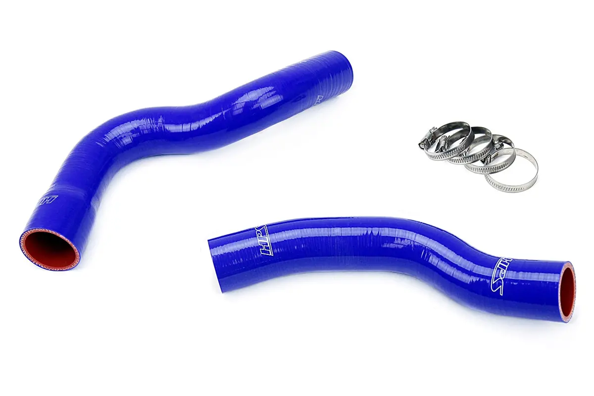 Hps Performance High Temp Reinforced Silicone Radiator Coolant Hose Kit, Blue, 57-1449R-Blue 1