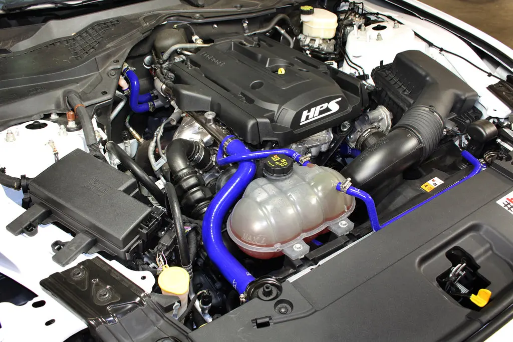 Hps Performance High Temp Reinforced Silicone Radiator And Heater Coolant Hose Kit, Blue, 57-1452-Blue 2