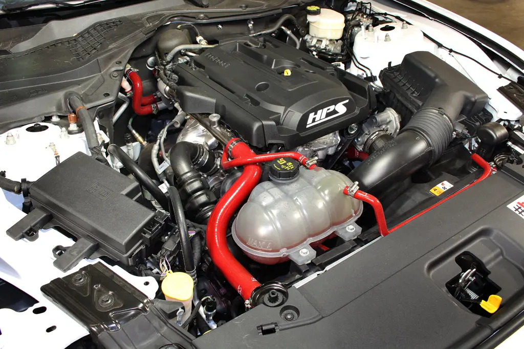 Hps Performance High Temp Reinforced Silicone Radiator And Heater Coolant Hose Kit, Red, 57-1452-Red 2