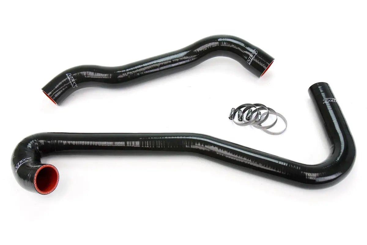Hps Performance High Temp Reinforced Silicone Radiator Coolant Hose Kit, Black, 57-1453-Blk 1