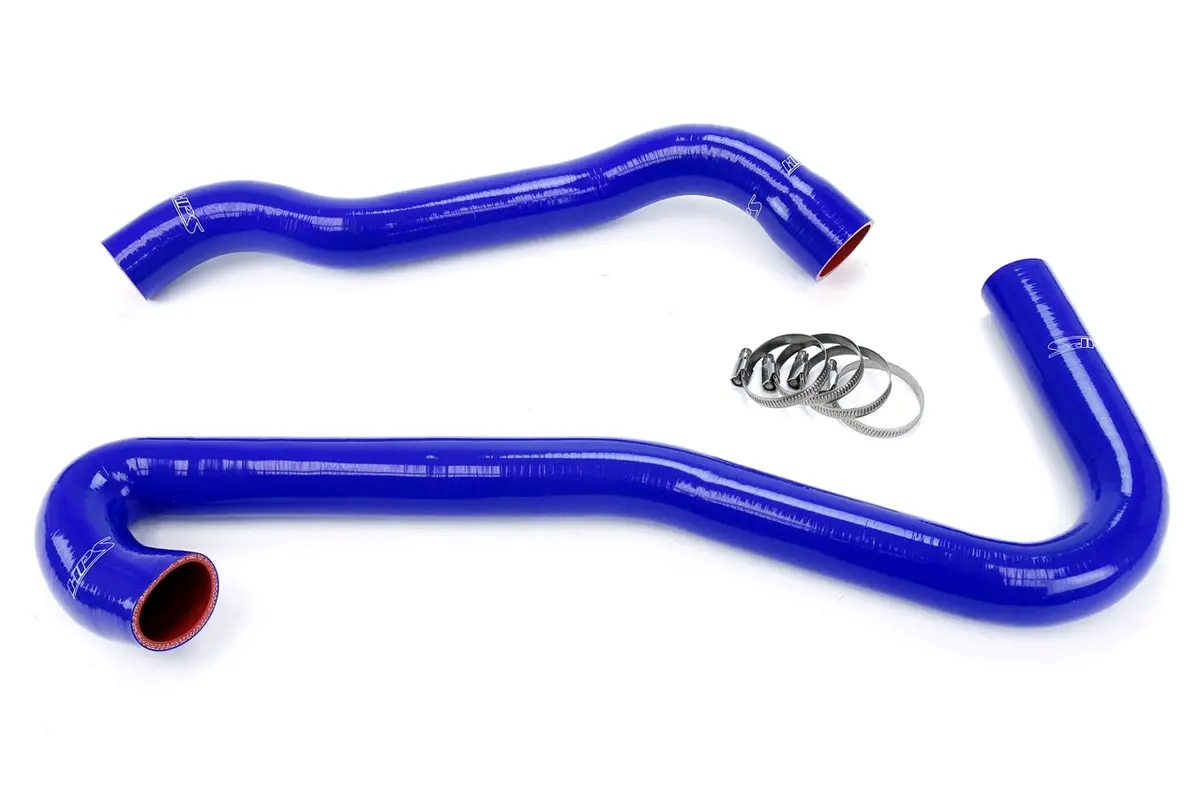 Hps Performance High Temp Reinforced Silicone Radiator Coolant Hose Kit, Blue, 57-1453-Blue 1
