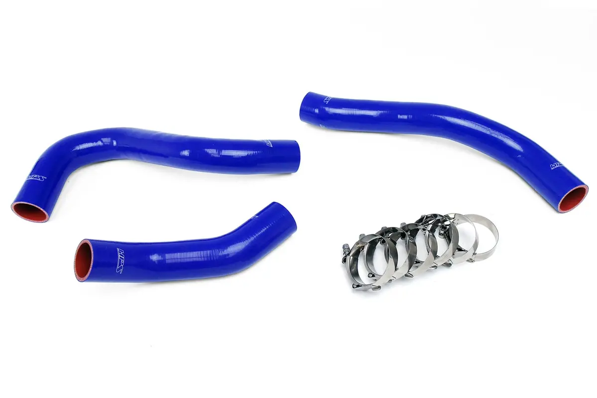 Hps Performance High Temp Reinforced Silicone Radiator Coolant Hose Kit, Blue, 57-1457-Blue 1