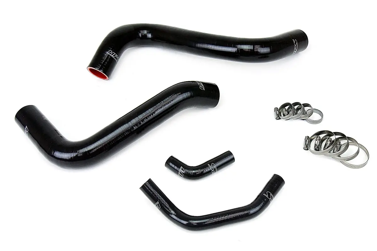 Hps Performance High Temp Reinforced Silicone Radiator Coolant Hose Kit, Black, 57-1467R-Blk 1