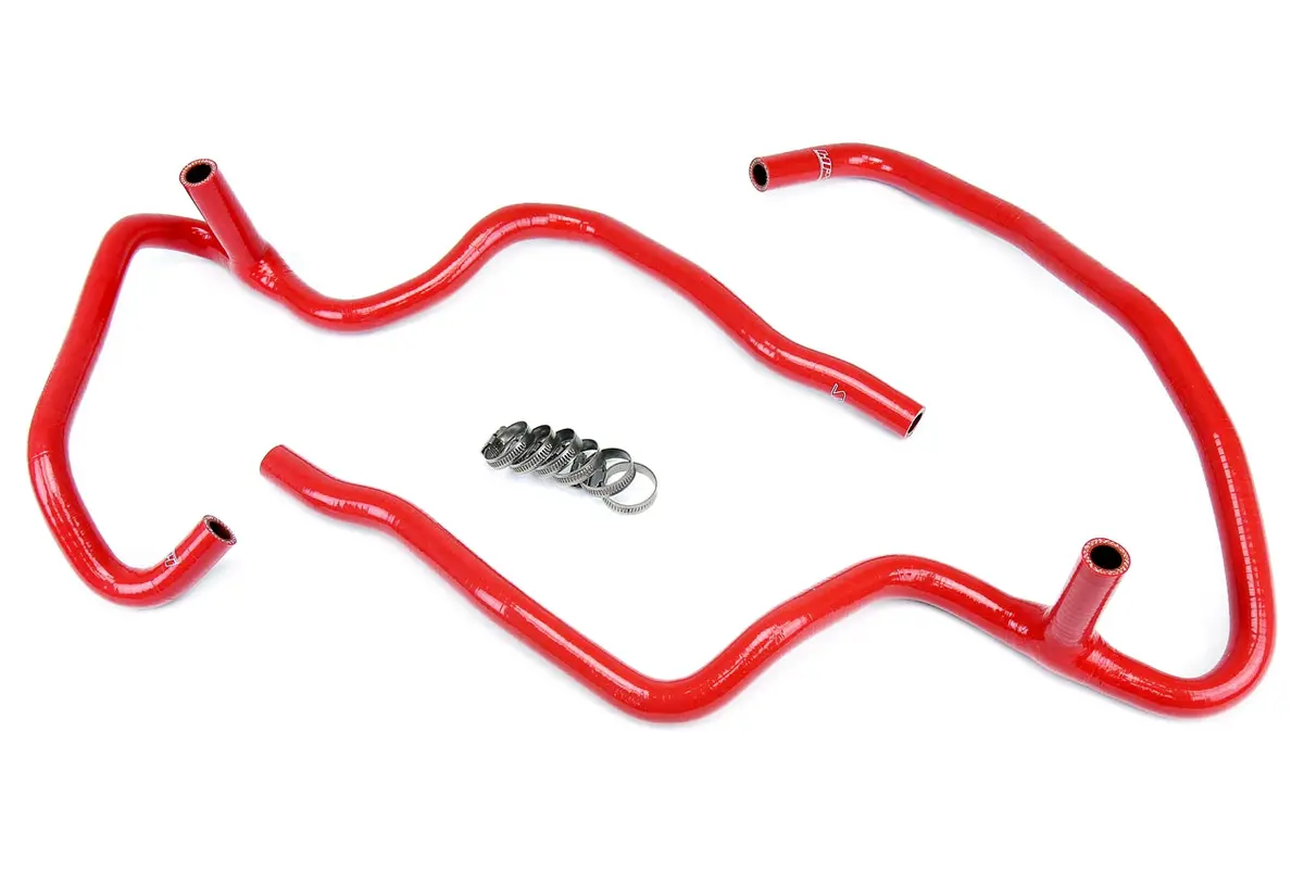Hps Performance High Temp Reinforced Silicone Heater Coolant Hose Kit, Red, 57-1472-Red 1