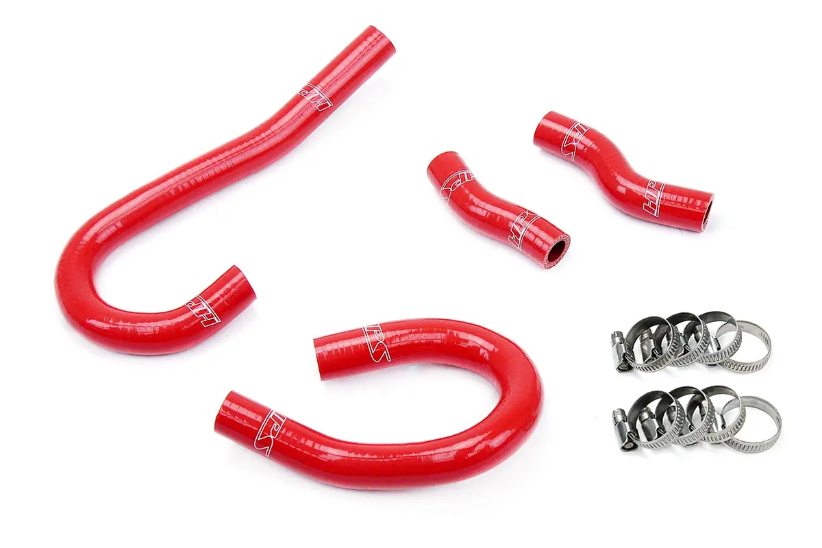 Hps Performance High Temp Reinforced Silicone Heater Coolant Hose Kit, Red, 57-1473-Red 1