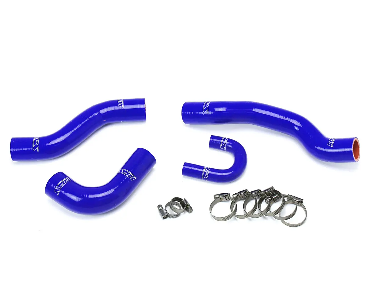 Hps Performance High Temp Reinforced Silicone Radiator Coolant Hose Kit, Blue, 57-1477-Blue 1