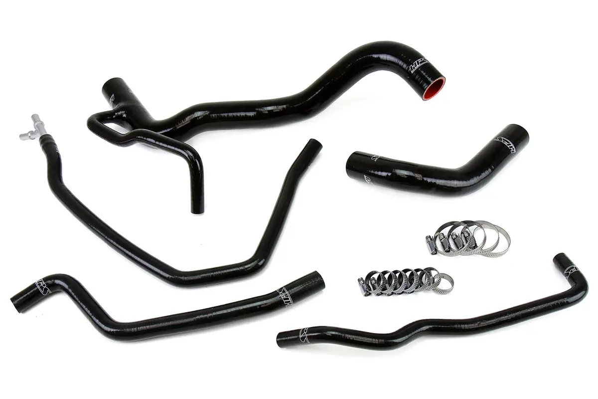 Hps Performance High Temp Reinforced Silicone Radiator Coolant Hose Kit, Black, 57-1479-Blk 1