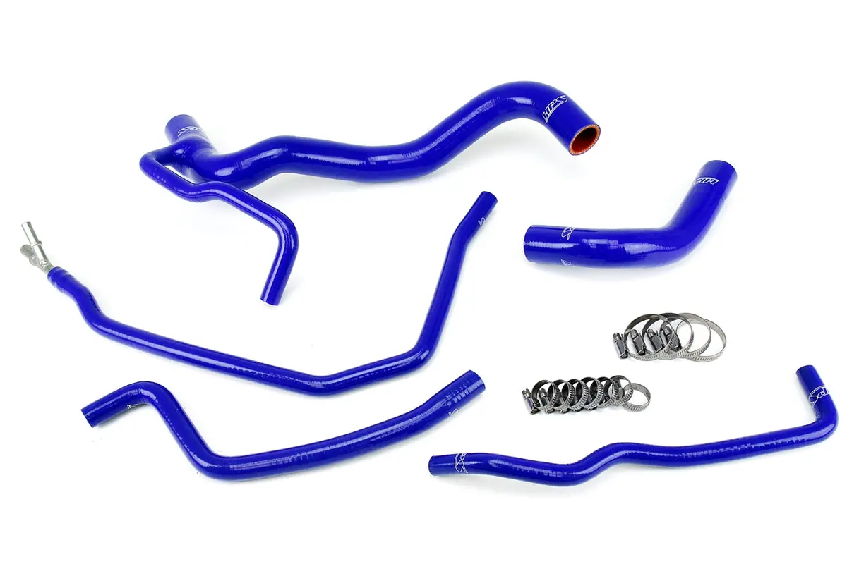 Hps Performance High Temp Reinforced Silicone Radiator Coolant Hose Kit, Blue, 57-1479-Blue 1