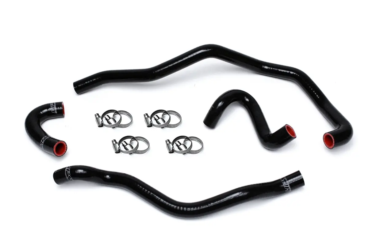Hps Performance High Temp Reinforced Silicone Heater Coolant Hose Kit, Black, 57-1487-Blk 1
