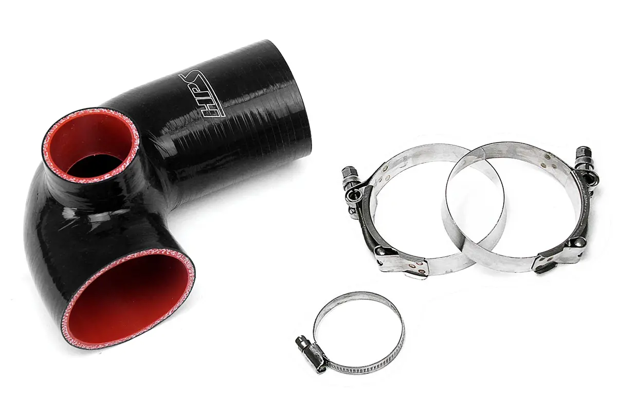 Hps Performance High Temp Reinforced Silicone Air Intake Hose Kit, Black, 57-1494-Blk 1