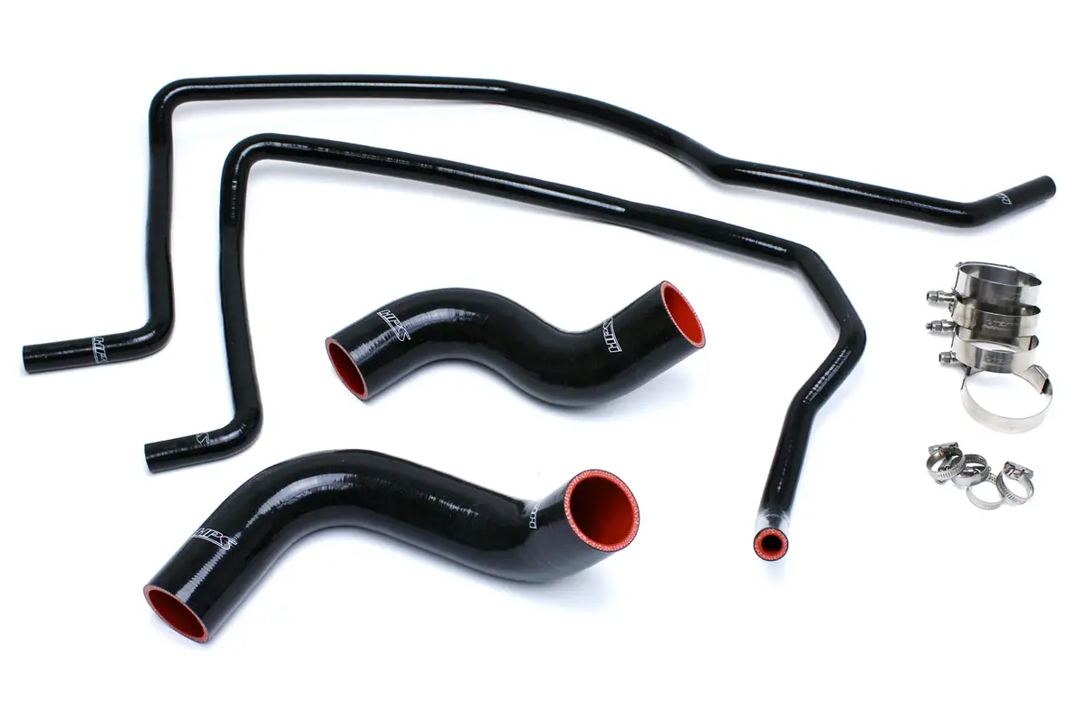 Hps Performance High Temp Reinforced Silicone Radiator And Heater Coolant Hose Kit, Black, 57-1498-Blk 1