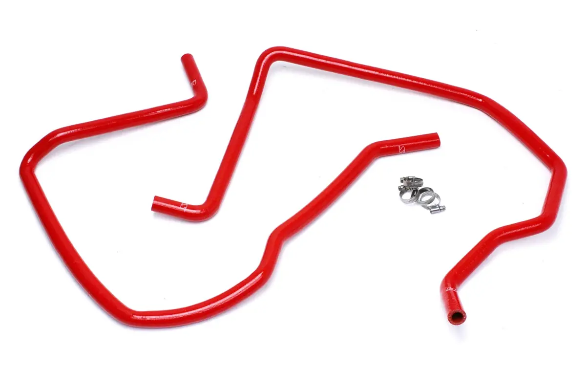 Hps Performance High Temp Reinforced Silicone Heater Coolant Hose Kit, Red, 57-1498H-Red 1