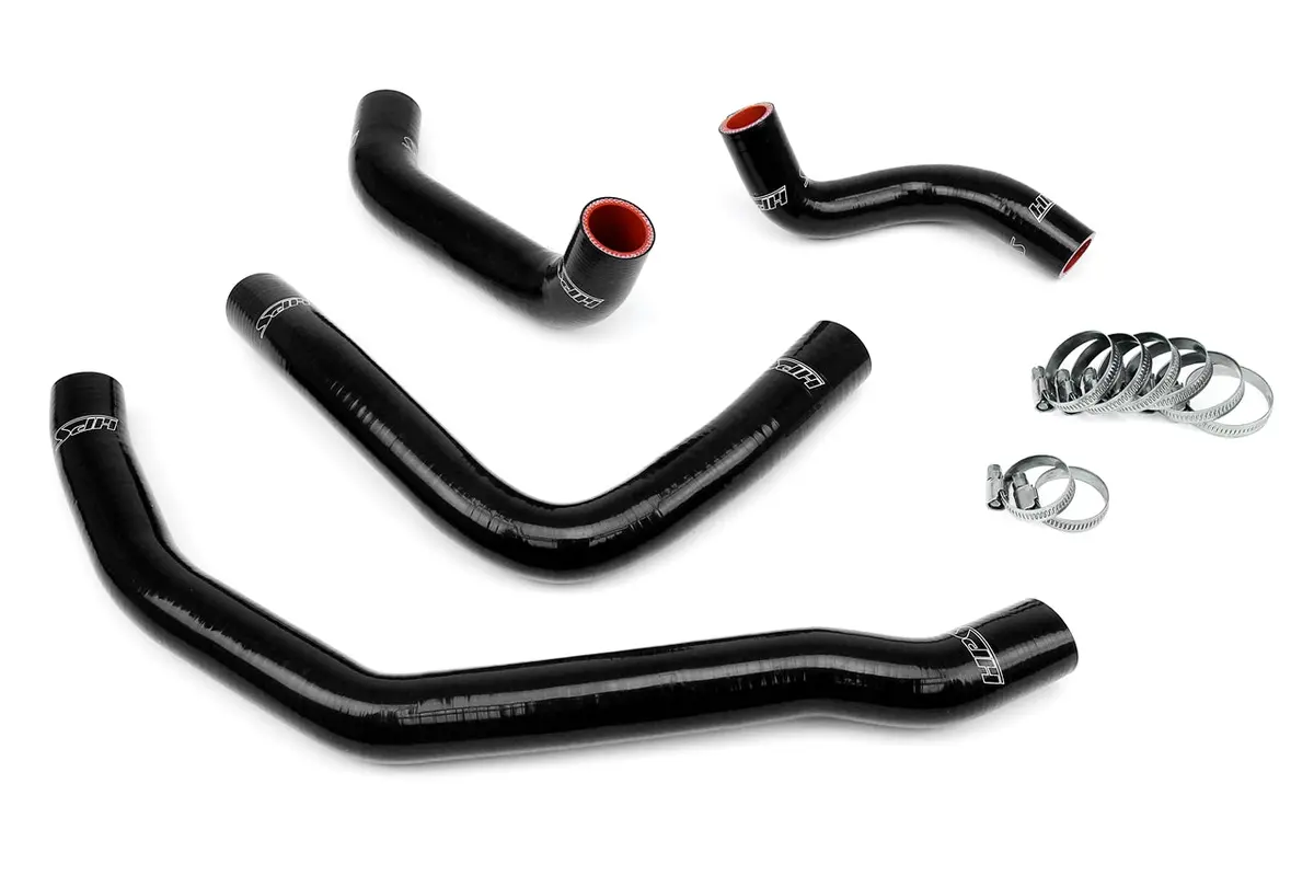 Hps Performance High Temp Reinforced Silicone Radiator Coolant Hose Kit, Black, 57-1500-Blk 1