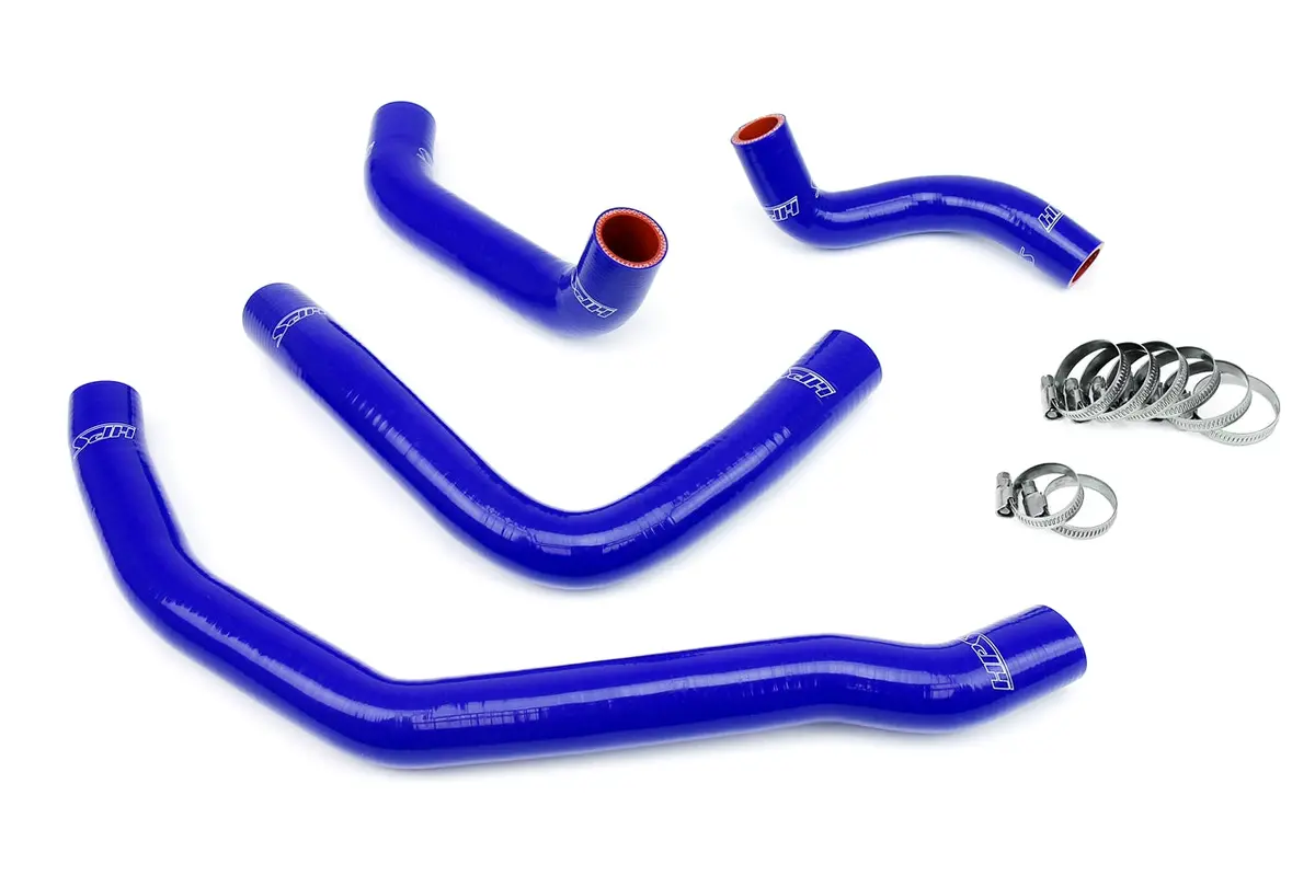 Hps Performance High Temp Reinforced Silicone Radiator Coolant Hose Kit, Blue, 57-1500-Blue 1