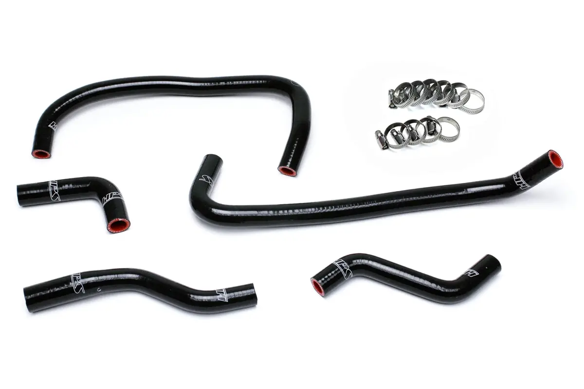 Hps Performance High Temp Reinforced Silicone Heater Coolant Hose Kit, Black, 57-1503H-Blk 1