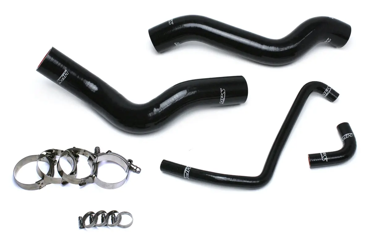 Hps Performance High Temp Reinforced Silicone Radiator Coolant Hose Kit, Black, 57-1503R-Blk 1