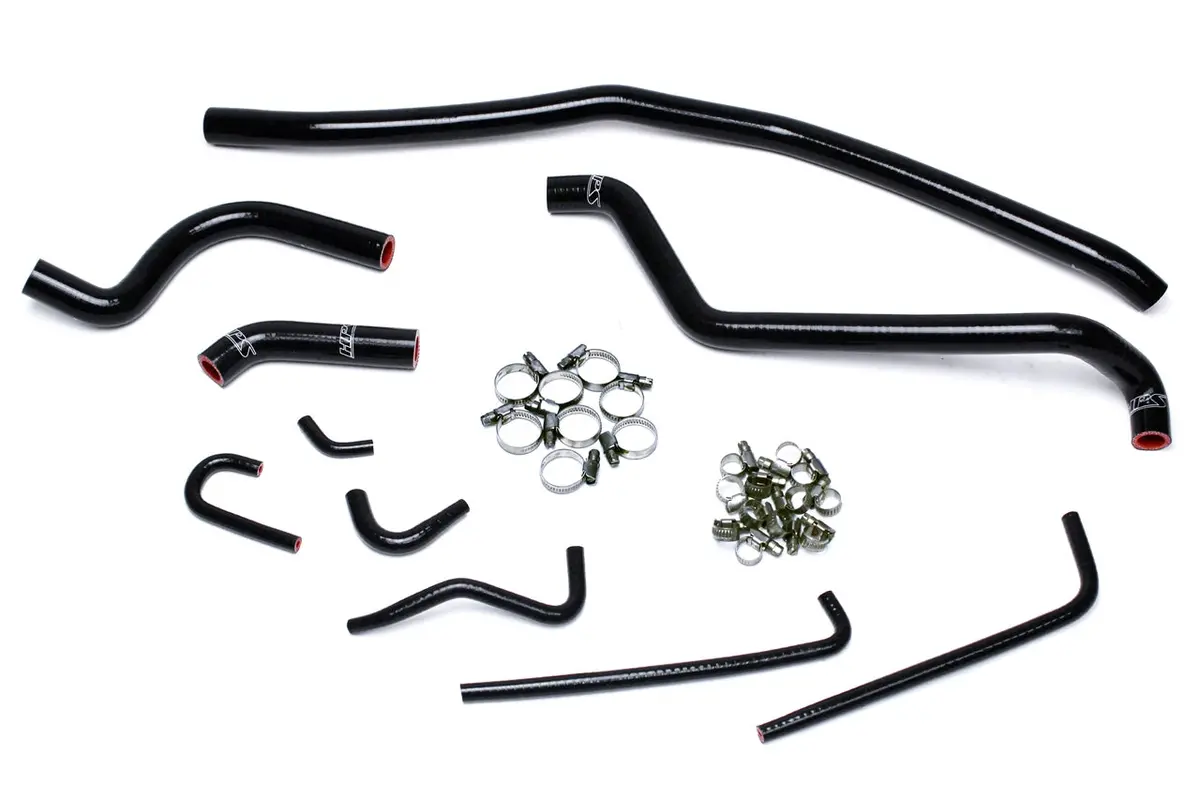 Hps Performance High Temp Reinforced Silicone Radiator Coolant Hose Kit, Black, 57-1504-Blk 1
