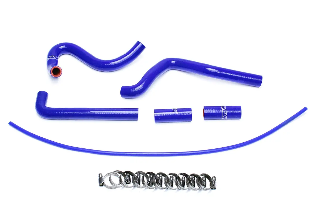 Hps Performance High Temp Reinforced Silicone Radiator Coolant Hose Kit, Blue, 57-1505-Blue 1