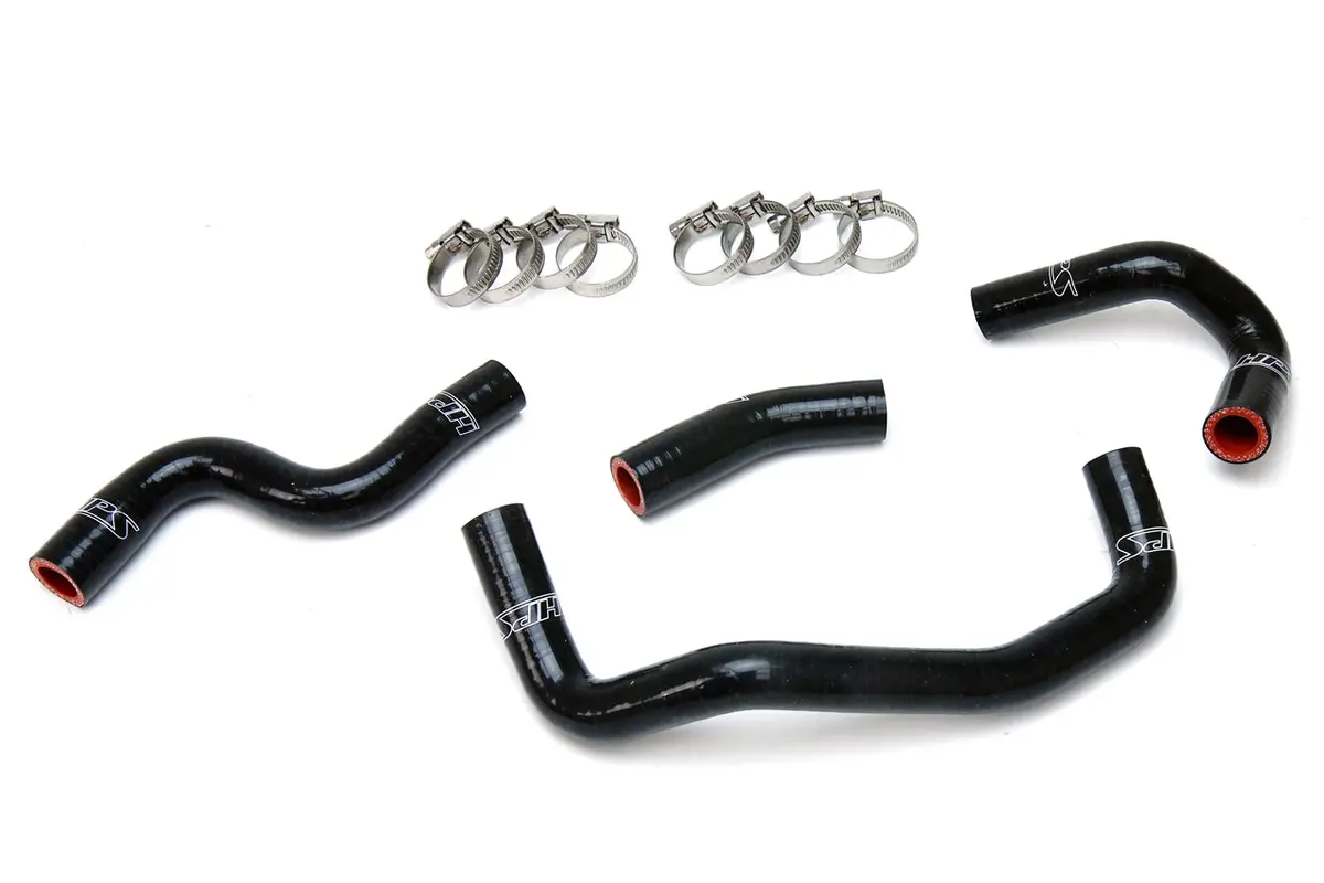 Hps Performance High Temp Reinforced Silicone Heater Coolant Hose Kit, Black, 57-1508-Blk 1