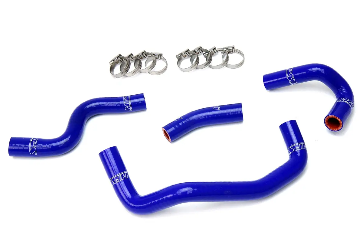 Hps Performance High Temp Reinforced Silicone Heater Coolant Hose Kit, Blue, 57-1508-Blue 1