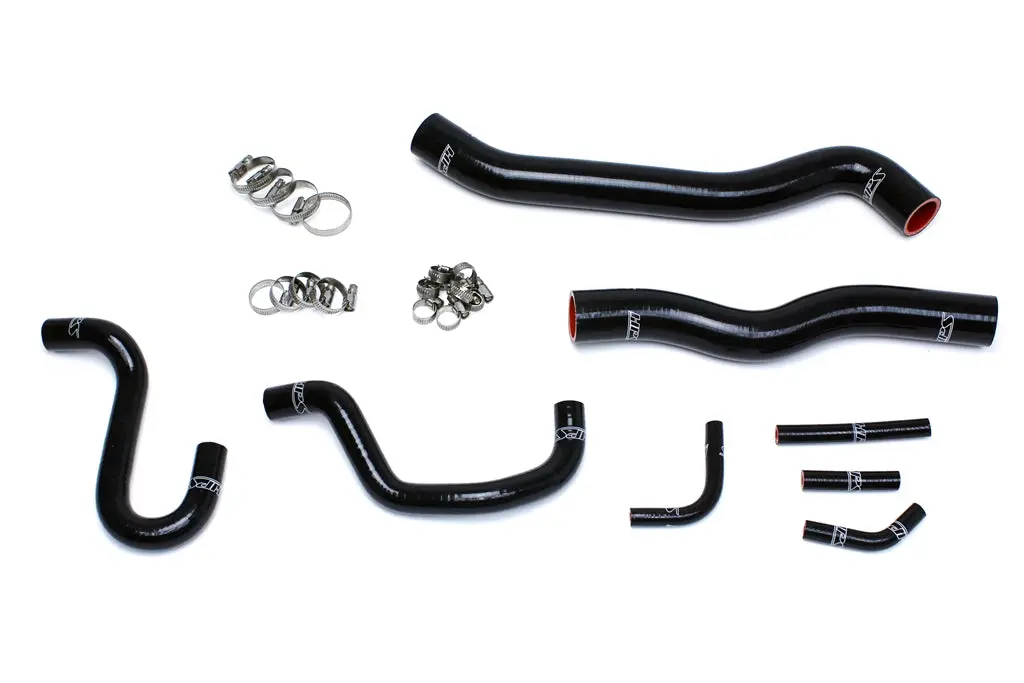 Hps Performance High Temp Reinforced Silicone Radiator And Heater Coolant Hose Kit, Black, 57-1518-Blk 1