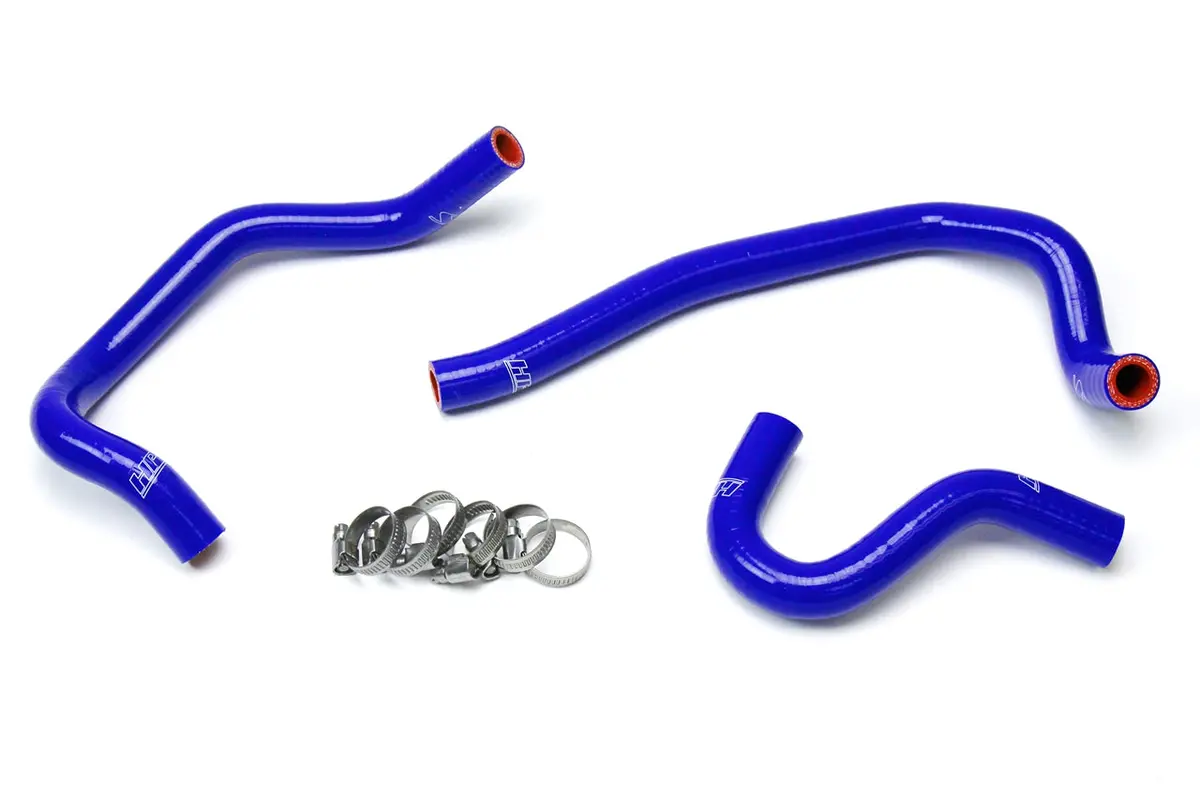 Hps Performance High Temp Reinforced Silicone Heater Coolant Hose Kit, Blue, 57-1520-Blue 1