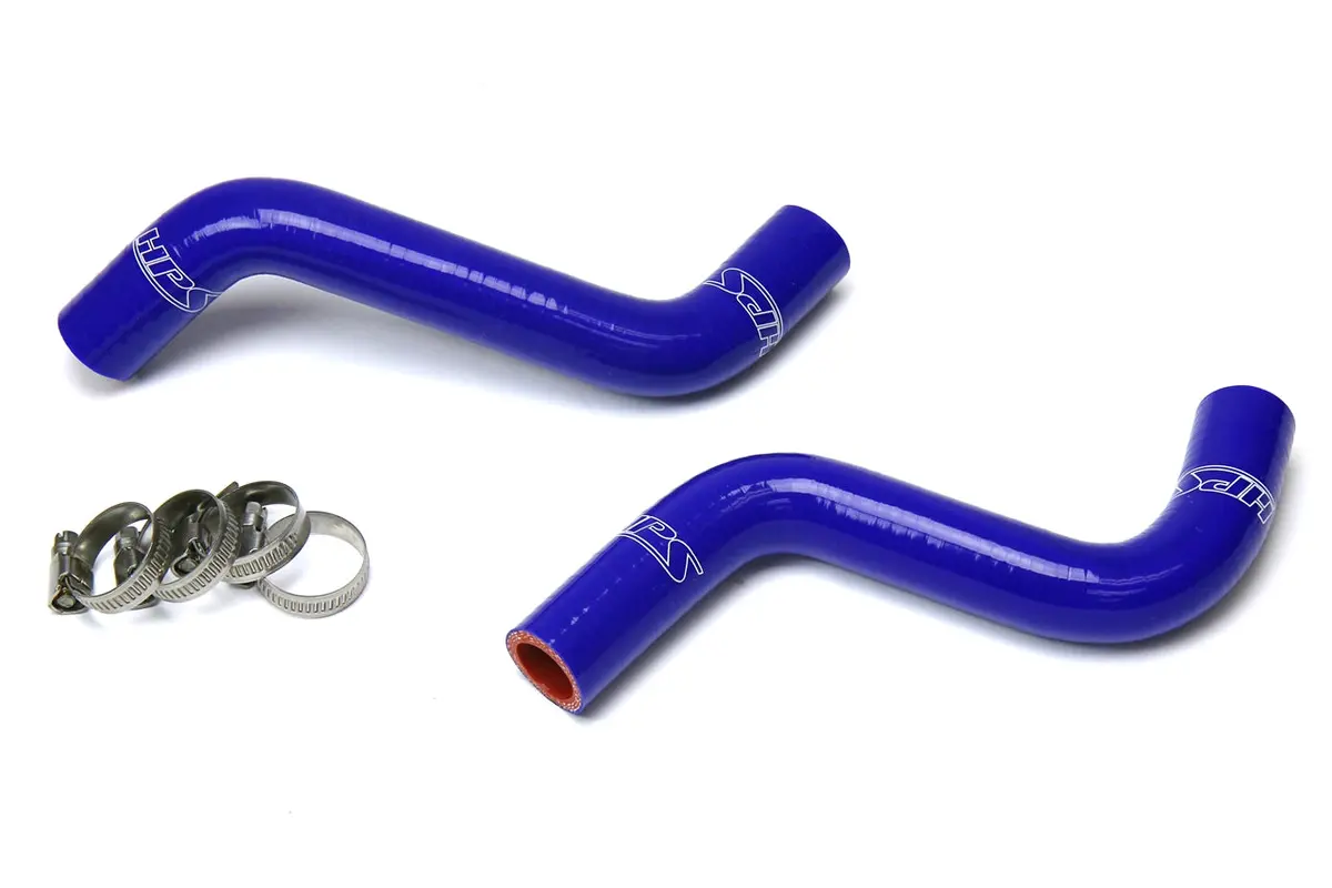 Hps Performance High Temp Reinforced Silicone Radiator Coolant Hose Kit, Blue, 57-1524-Blue 1