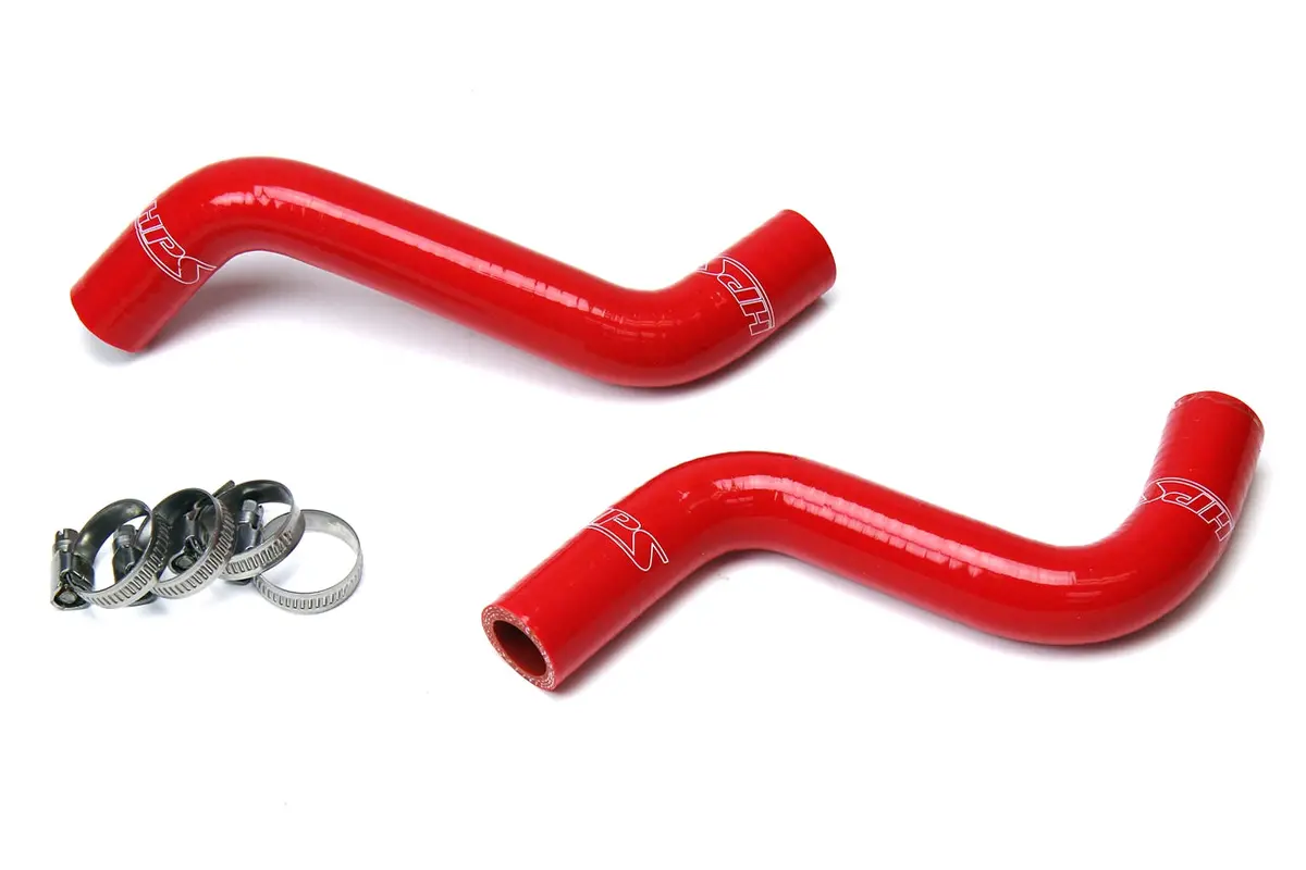 Hps Performance High Temp Reinforced Silicone Radiator Coolant Hose Kit, Red, 57-1524-Red 1