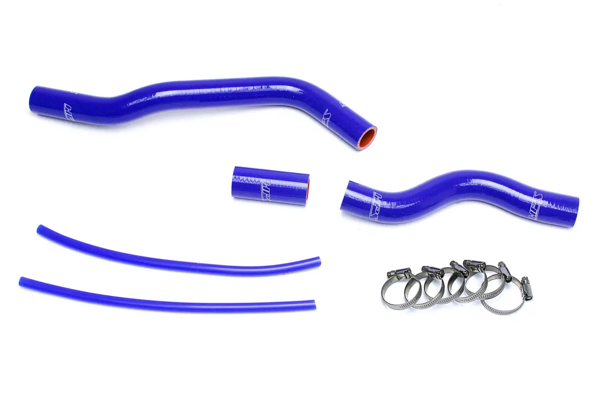 Hps Performance High Temp Reinforced Silicone Radiator Coolant Hose Kit, Blue, 57-1525-Blue 1