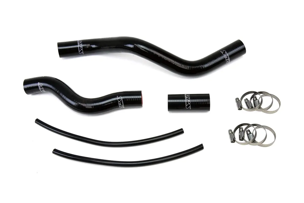 Hps Performance High Temp Reinforced Silicone Radiator Coolant Hose Kit, Black, 57-1526-Blk 1