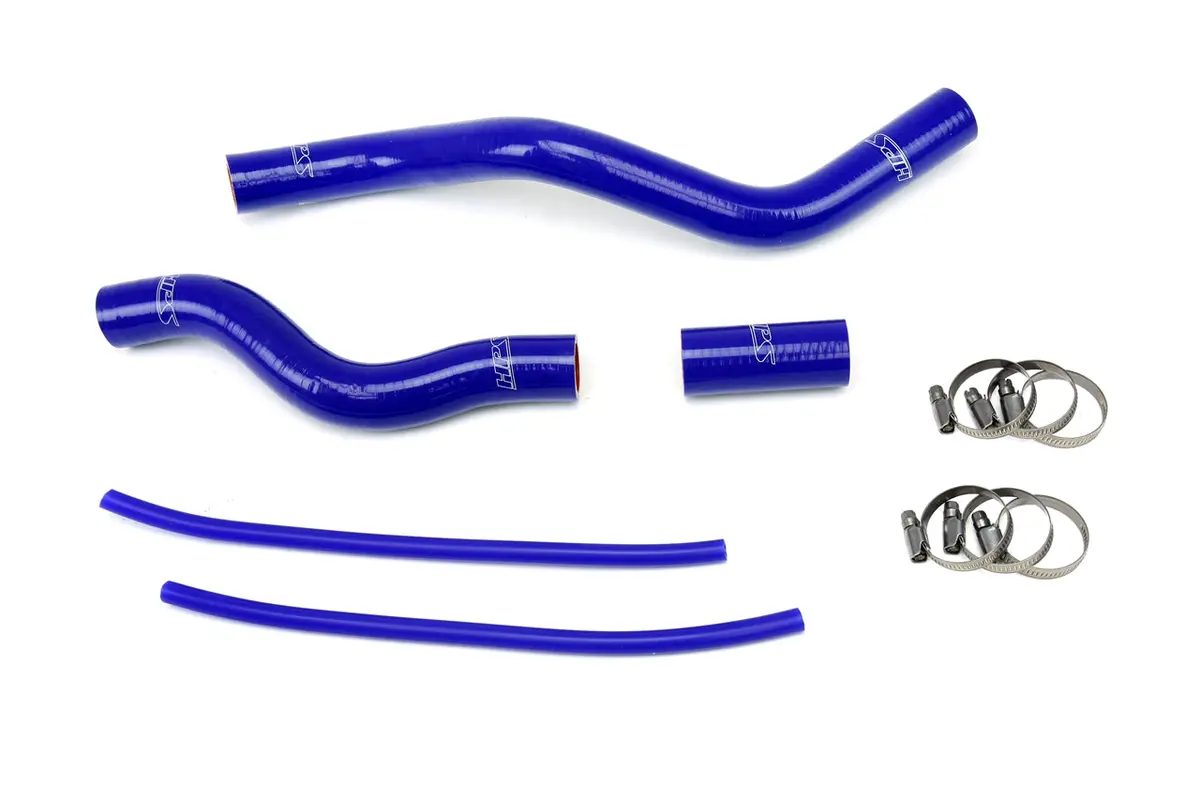 Hps Performance High Temp Reinforced Silicone Radiator Coolant Hose Kit, Blue, 57-1526-Blue 1