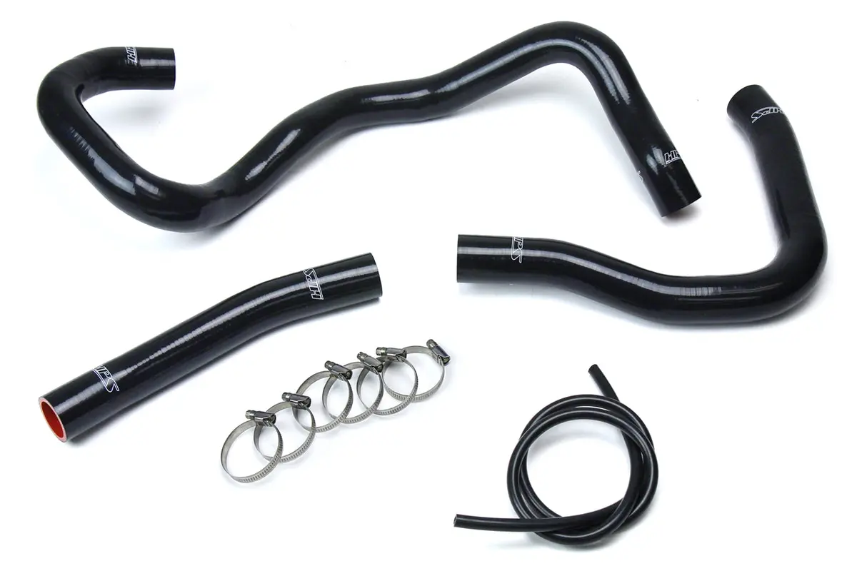 Hps Performance High Temp Reinforced Silicone Radiator Coolant Hose Kit, Black, 57-1530-Blk 1