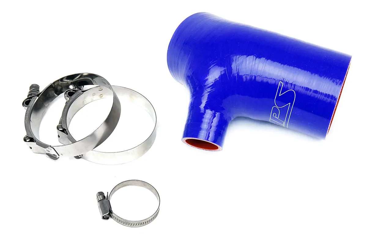 Hps Performance High Temp Reinforced Silicone Air Intake Hose Kit, Blue, 57-1544-Blue 1