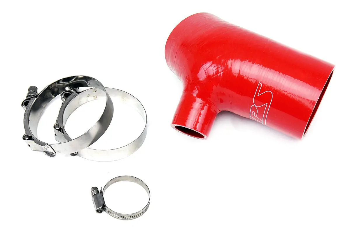 Hps Performance High Temp Reinforced Silicone Air Intake Hose Kit, Red, 57-1544-Red 1