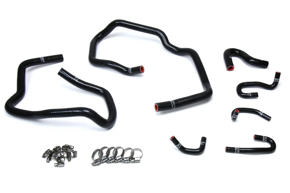 Hps Performance High Temp Reinforced Silicone Heater Coolant Hose Kit, Black, 57-1547-Blk 1